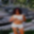 Looking female swinging